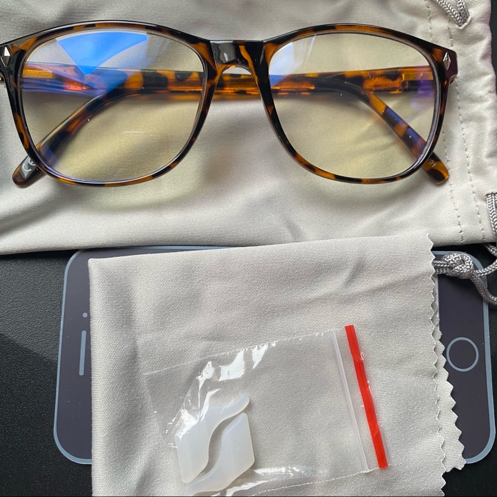 Leopard blue light glasses